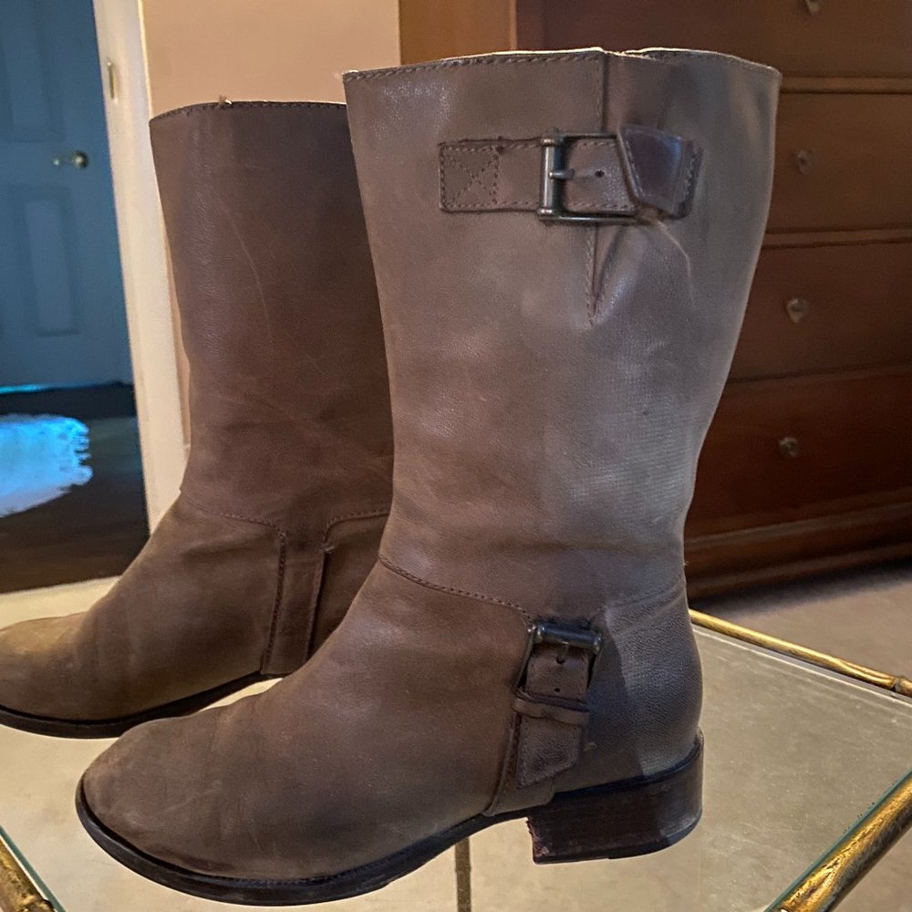 Suede Boots